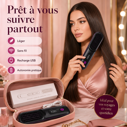 Brosse lissante sans fil