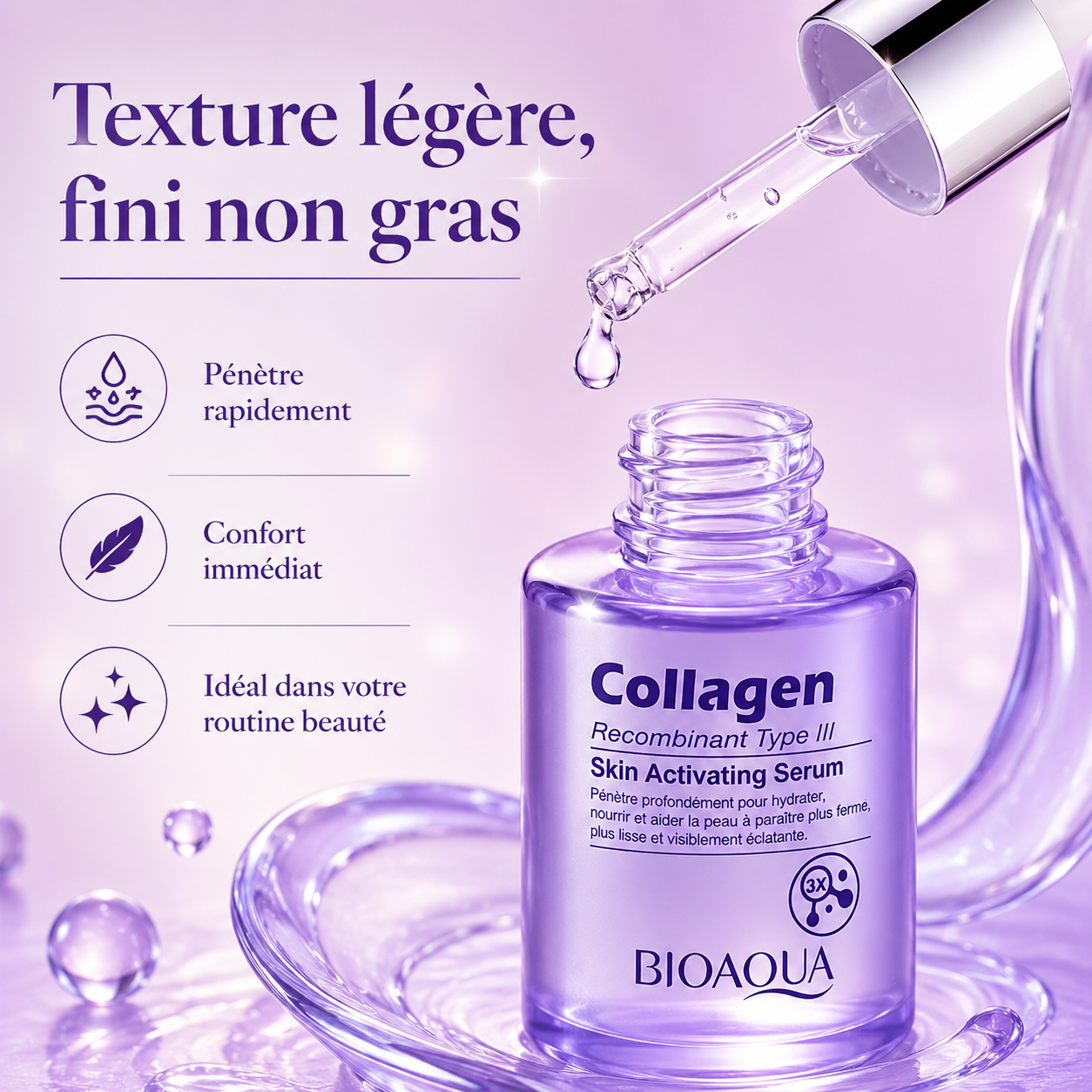Sérum anti-rides & anti-âge instantanée