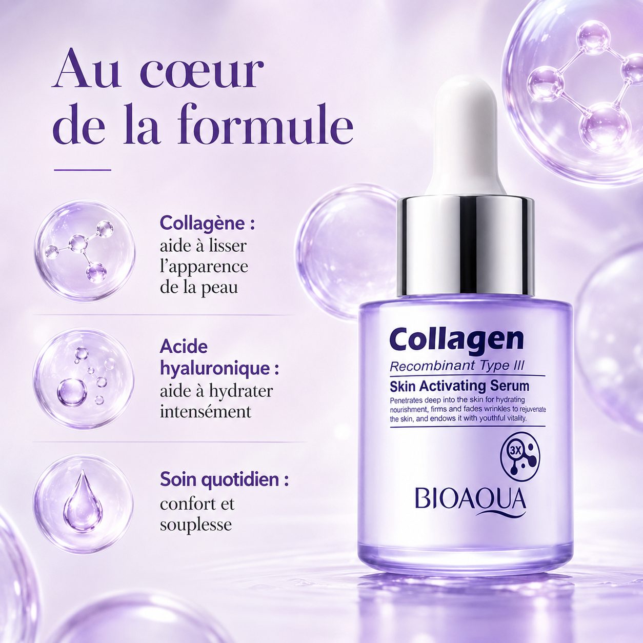 Sérum anti-rides & anti-âge instantanée