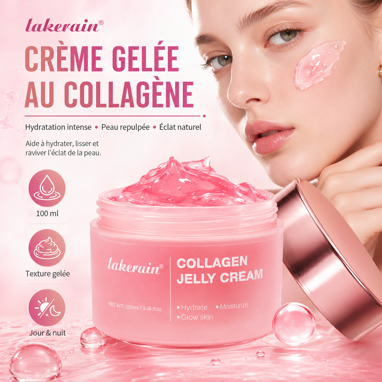 Crème Visage Raffermissante au Collagène Hydrolysé