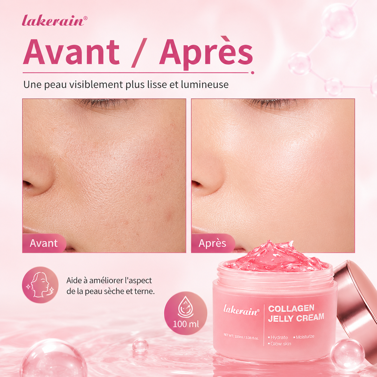 Crème Visage Raffermissante au Collagène Hydrolysé