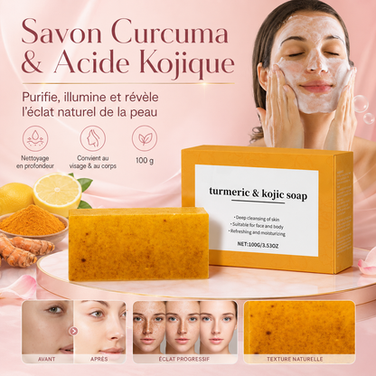 Savon Eclaircissant au curcuma