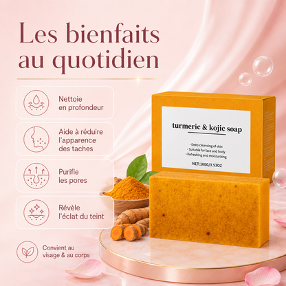 Savon Eclaircissant au curcuma