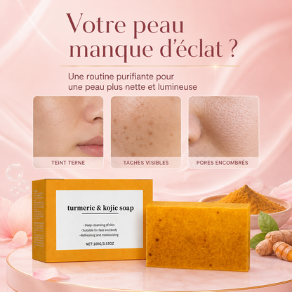 Savon Eclaircissant au curcuma