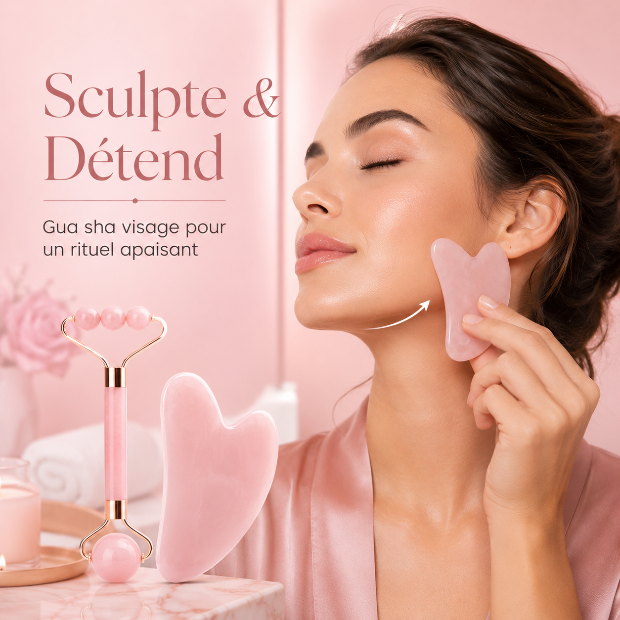 Rouleau de Jade & Gua Sha