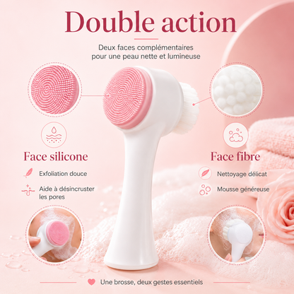 Brosse Nettoyante Double Face