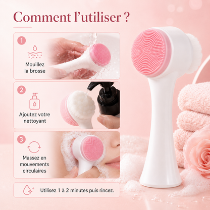 Brosse Nettoyante Double Face