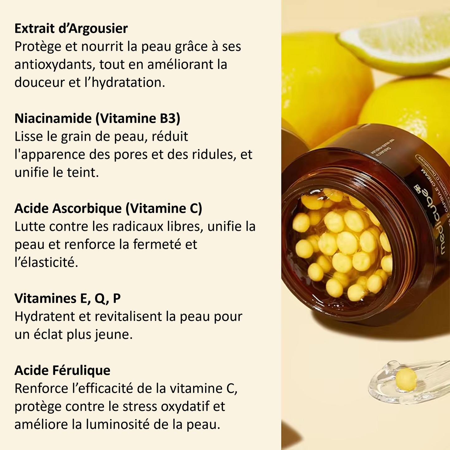 Crème Visage au Vitamine C